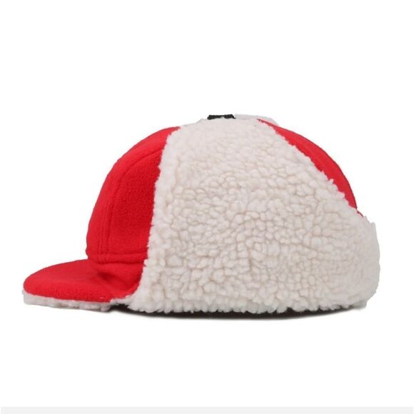 Cold Winter Trapper Hunting Hat with Visor Windproof Warm Russian Earflap Caps - Picture 3 of 3